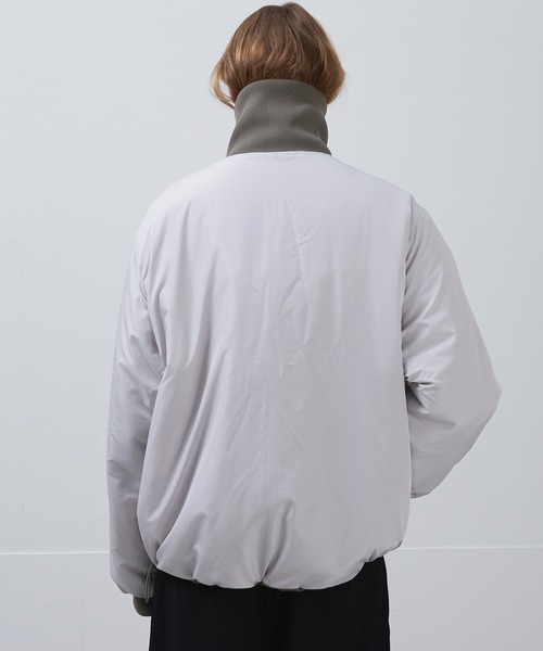 Ellno Loset(エルノロゼット)の「リバーシブルパディングブルゾン(ブルゾン・メンズ・ブラック/ブラウン系その他/ライトグレー・SMALL/MEDIUM/LARGE)」の7枚目の写真