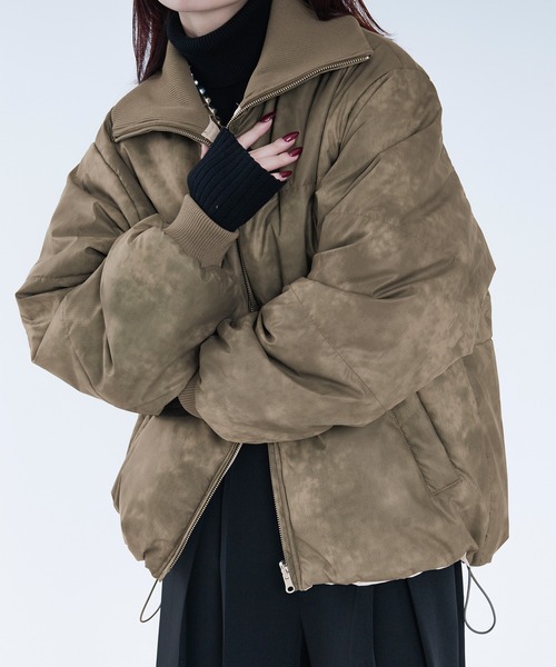 Ellno Loset(エルノロゼット)の「リバーシブルパディングブルゾン(ブルゾン・メンズ・ブラック/ブラウン系その他/ライトグレー・SMALL/MEDIUM/LARGE)」の12枚目の写真