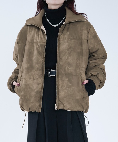 Ellno Loset(エルノロゼット)の「リバーシブルパディングブルゾン(ブルゾン・メンズ・ブラック/ブラウン系その他/ライトグレー・SMALL/MEDIUM/LARGE)」の13枚目の写真