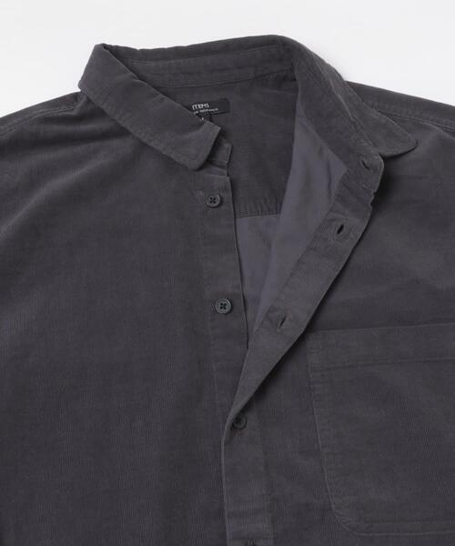ITEMS URBANRESEARCH（アイテムズ アーバンリサーチ）の「Souplement Corduroy Shirts（シャツ/ブラウス・メンズ・チャコールグレー/ブラウン/ブラック・MEDIUM/LARGE）」の21枚目の写真