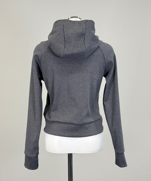 FOLLOWIN（フォロウィン）の「２color/スタッズダブルジップパーカー（パーカー・レディース・グレー/ブラック・FREE）」の7枚目の写真