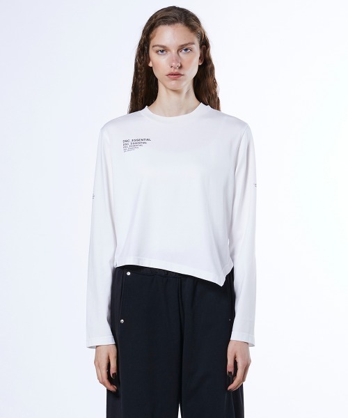 天竺アシンメトリーロンT（Tシャツ/カットソー）｜DOUBLE STANDARD