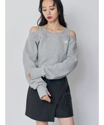 MURUA | タンクレイヤードスウェットトップス(スウェット)