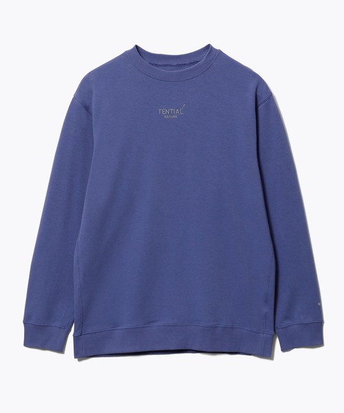 BAKUNE スウェット メンズ ロングスリーブ クルーネック（ルームウェア