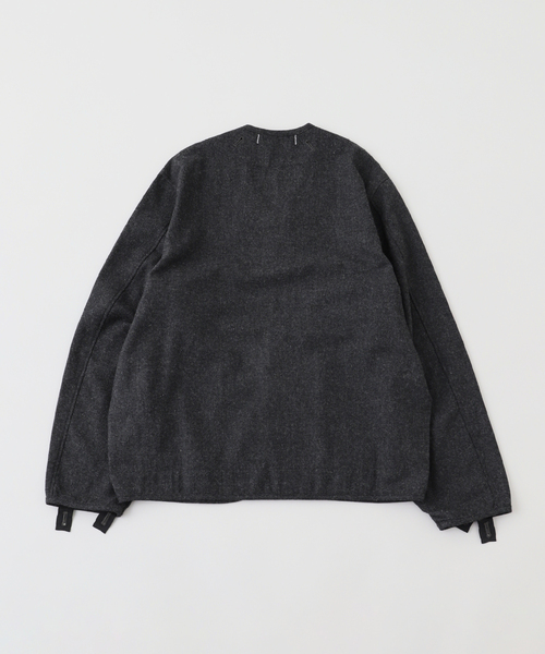 BAYCREW'S DEPO（ベイクルーズデポ）の「SandWaterr / サンドウォーター CRAFTED LINING SHIRT / WOOL M（ブルゾン・メンズ・ブラウン/チャコールグレー・2/1）」の3枚目の写真