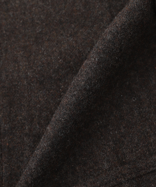 BAYCREW'S DEPO（ベイクルーズデポ）の「SandWaterr / サンドウォーター CRAFTED LINING SHIRT / WOOL M（ブルゾン・メンズ・ブラウン/チャコールグレー・2/1）」の5枚目の写真