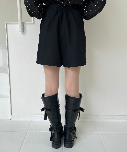 F i.n.t（フィント）の「チェーン付きエンブレム釦ショートパンツ/fint フィント（その他パンツ・レディース・ブラウン/ブラック・FREE）」の10枚目の写真