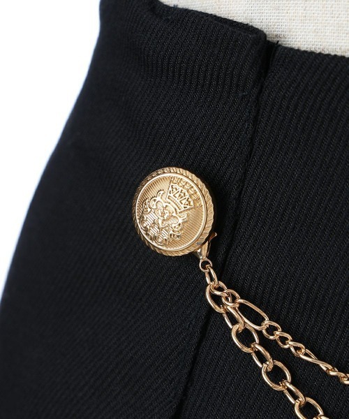 F i.n.t（フィント）の「チェーン付きエンブレム釦ショートパンツ/fint フィント（その他パンツ・レディース・ブラウン/ブラック・FREE）」の22枚目の写真