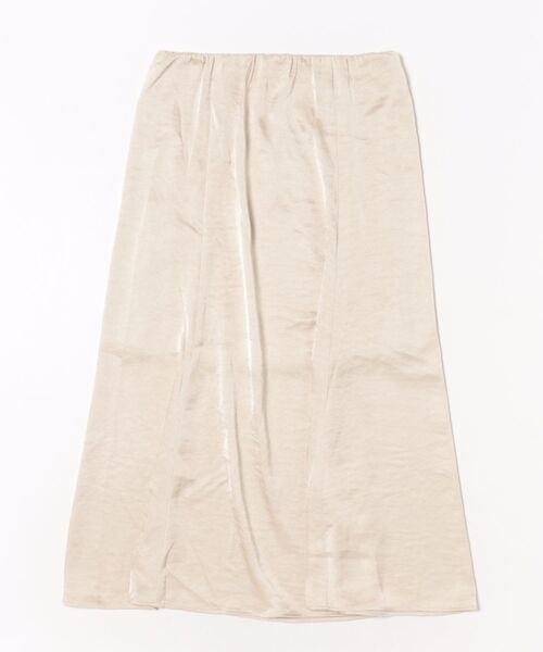 セール】【ストレッチ】m.f.エディトリアル レディース サテンロング