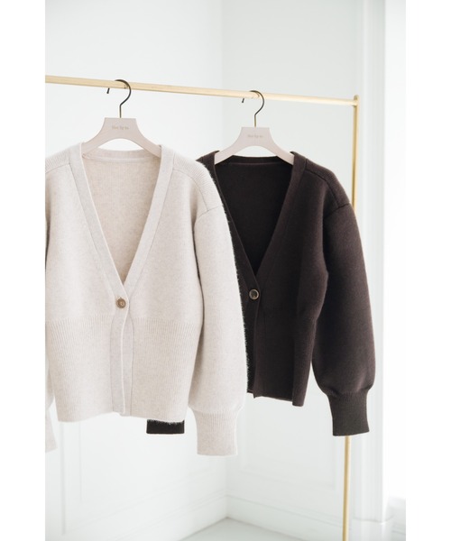 【ハーリップトゥ】Lyra Gold Button Cardigan Lyra Gold Button Cardigan（Tシャツ/カットソー）｜Her lip to（ハー