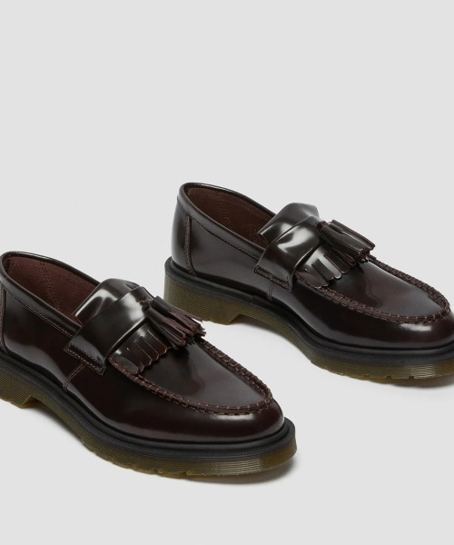 Dr. Martens(ドクターマーチン)の「Dr. MARTENS ADRIAN TASSEL LOAFER(ドクターマーチン ADRIAN タッセルローファー)(ローファー・メンズ・チェリーレッド・28cm/27cm/26cm/25cm/29cm)」の3枚目の写真