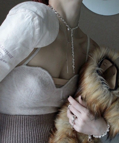 Soierie(ソワリー)の「フィグ ネックレス (2Set) / Figue necklace (2Set)(ネックレス・レディース・シルバー/ゴールド・FREE)」の16枚目の写真