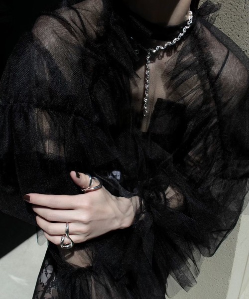 Soierie(ソワリー)の「フィグ ネックレス (2Set) / Figue necklace (2Set)(ネックレス・レディース・シルバー/ゴールド・FREE)」の19枚目の写真