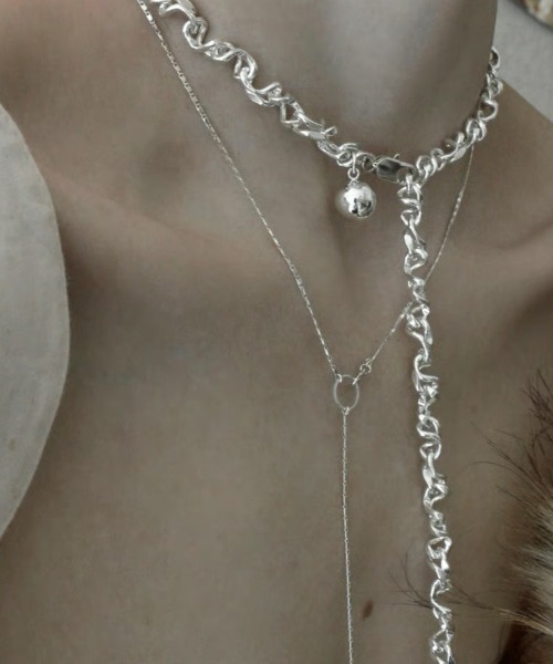 Soierie(ソワリー)の「フィグ ネックレス (2Set) / Figue necklace (2Set)(ネックレス・レディース・シルバー/ゴールド・FREE)」の15枚目の写真