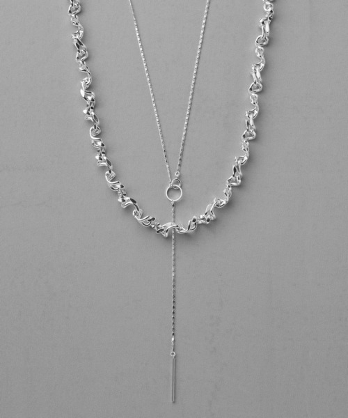 Soierie(ソワリー)の「フィグ ネックレス (2Set) / Figue necklace (2Set)(ネックレス・レディース・シルバー/ゴールド・FREE)」の5枚目の写真