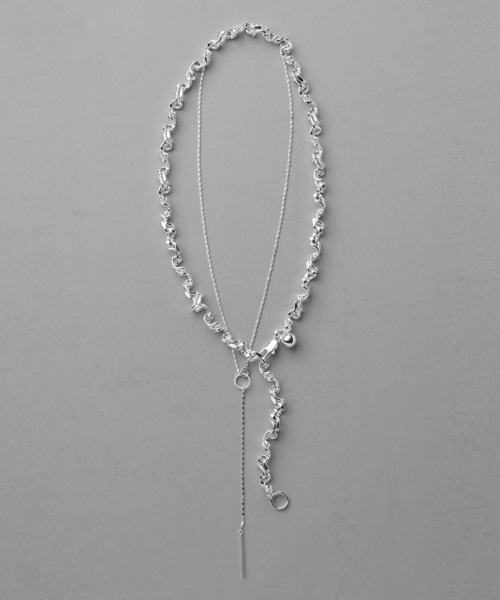 Soierie(ソワリー)の「フィグ ネックレス (2Set) / Figue necklace (2Set)(ネックレス・レディース・シルバー/ゴールド・FREE)」の4枚目の写真