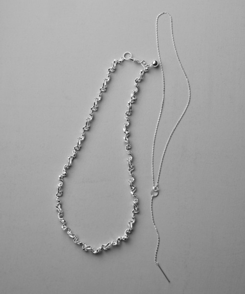 Soierie（ソワリー）の「フィグ ネックレス (2Set) / Figue necklace (2Set)（ネックレス・レディース・シルバー/ゴールド・FREE）」の8枚目の写真