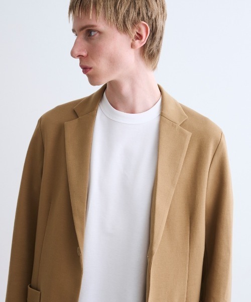 ⭐︎LG21⭐︎three dotsダブルニット テーラードジャケットパンツ ⭐︎LG21⭐︎three dotsダブルニット テーラードジャケットパンツ