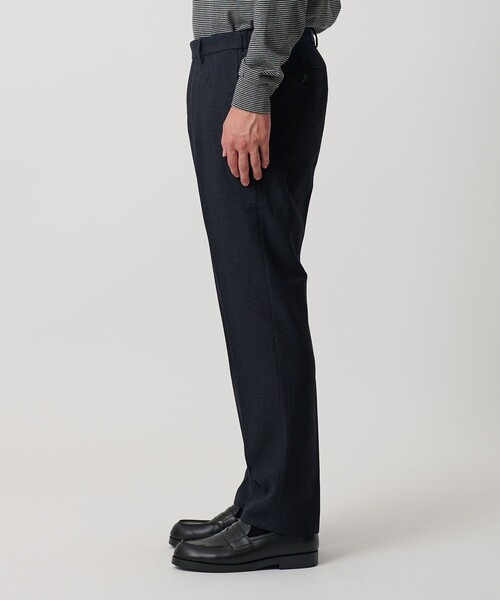 A DAY IN THE LIFE UNITED ARROWS(アデイインザライフユナイテッドアローズ)の「メランジ ホップサック スラックス-セットアップ対応・ウォッシャブル-<A DAY IN THE LIFE>(スラックス・メンズ・ダークグレー/ネイビー・S/M/XL/L)」の6枚目の写真