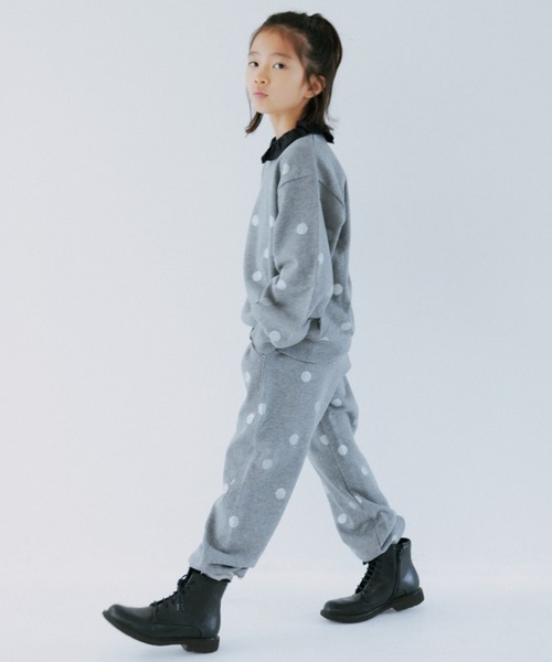 BRANSHES（ブランシェス）の「【b.+A】金子綾/裏毛カーブパンツ（スウェットパンツ・キッズ・カラフル/その他2・130/110/150/90/100/140/120）」の8枚目の写真