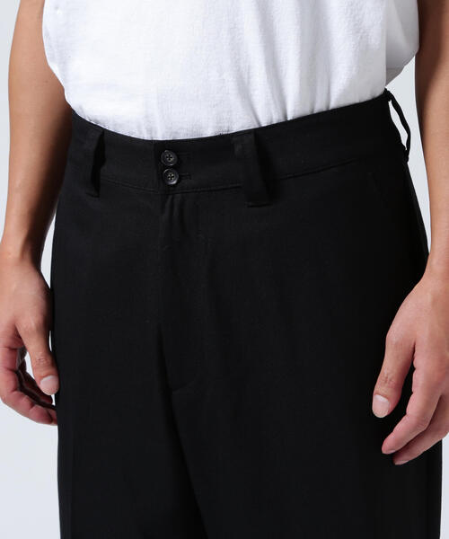 Toironier（トワロニエ）の「Toironier/トワロニエ/Adjust Hem Military Tr（スラックス・メンズ・ブラウン/ブラック/チャコールグレー・1/2/3）」の19枚目の写真