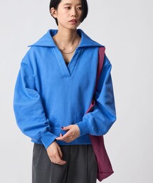 CITEN（シテン）の「＜CITEN＞スキッパーボリュームスリーブスウェット（スウェット）」