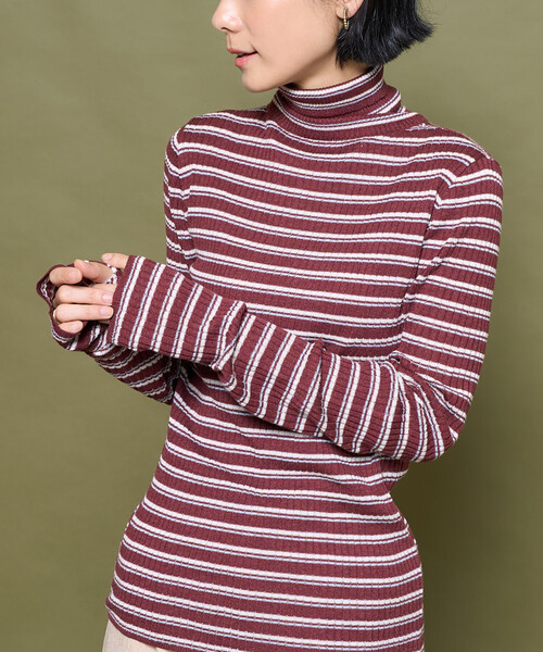 45R☆エジプトコットン＊ハイゲージニットのタートル/アイボリー♪ TURTLE KNIT｜HELIOPOLE｜HÉLIOPÔLE（エリオポール）公式オンラインストア