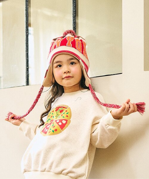 F.O.KIDS（エフオーキッズ）の「ニットキャップ（ニットキャップ/ビーニー・キッズ・チャコール/レッド/グリーン・58/54/50）」の3枚目の写真