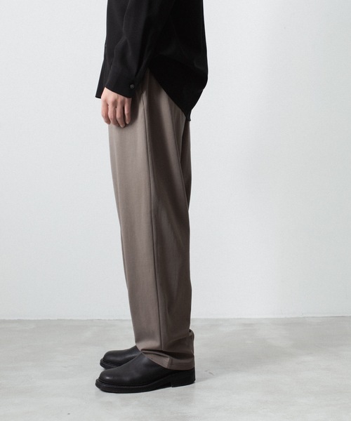 ATTACHMENT(アタッチメント)の「コットン ダブルフェイス ラウンジトラウザーズ / COTTON DOUBLE FACE LOUNGE TROUSERS(その他パンツ・メンズ・ダークベージュ/ダークグレー/ブラウン/ブラック・3/2/1/4)」の22枚目の写真