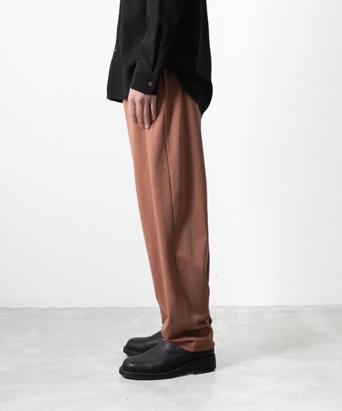 ATTACHMENT(アタッチメント)の「コットン ダブルフェイス ラウンジトラウザーズ / COTTON DOUBLE FACE LOUNGE TROUSERS(その他パンツ・メンズ・ダークベージュ/ダークグレー/ブラウン/ブラック・3/2/1/4)」の14枚目の写真