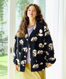 go slow caravan | オリジナル ジャガードボア コンチョカーデ W(その他アウター)