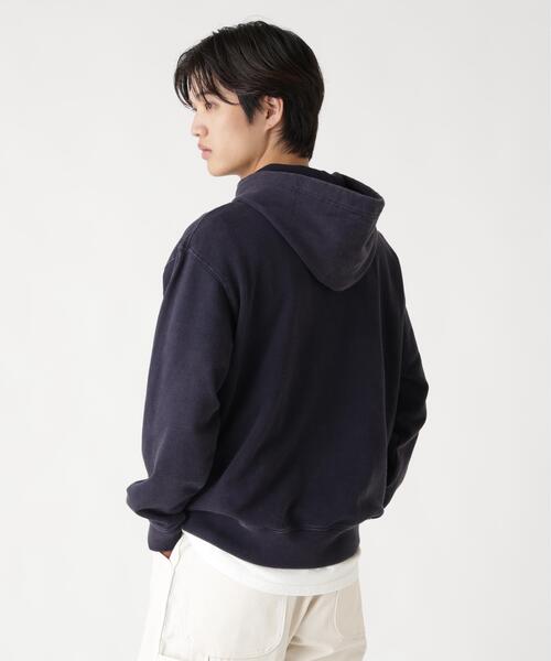 Alpha Industries（アルファインダストリーズ）の「【日本限定】Alpha Industries/アルファインダストリーズ/SNOW WASH HOODIE/スノー ウォッシュ フーディー（パーカー・メンズ・ネイビー/その他5/グレー/ブラック/オリーブ系・L/M/S/2XL/XL）」の15枚目の写真