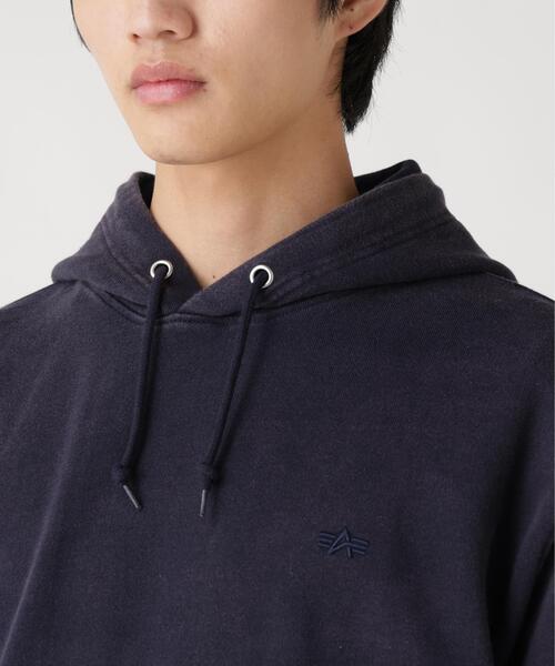 Alpha Industries（アルファインダストリーズ）の「Alpha Industries/アルファインダストリーズ/SNOW WASH HOODIE/スノー ウォッシュ フーディー（パーカー・メンズ・ネイビー/その他5/グレー/ブラック/オリーブ系・L/M/S/2XL/XL）」の21枚目の写真