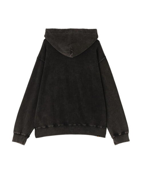 Alpha Industries（アルファインダストリーズ）の「Alpha Industries/アルファインダストリーズ/SNOW WASH HOODIE/スノー ウォッシュ フーディー（パーカー・メンズ・ネイビー/その他5/グレー/ブラック/オリーブ系・L/M/S/2XL/XL）」の7枚目の写真