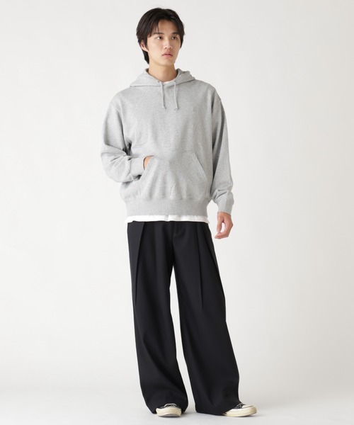 Alpha Industries（アルファインダストリーズ）の「Alpha Industries/アルファインダストリーズ/SNOW WASH HOODIE/スノー ウォッシュ フーディー（パーカー・メンズ・ネイビー/その他5/グレー/ブラック/オリーブ系・L/M/S/2XL/XL）」の14枚目の写真