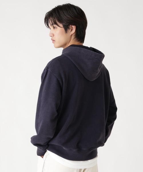 Alpha Industries（アルファインダストリーズ）の「Alpha Industries/アルファインダストリーズ/SNOW WASH HOODIE/スノー ウォッシュ フーディー（パーカー・メンズ・ネイビー/その他5/グレー/ブラック/オリーブ系・L/M/S/2XL/XL）」の13枚目の写真