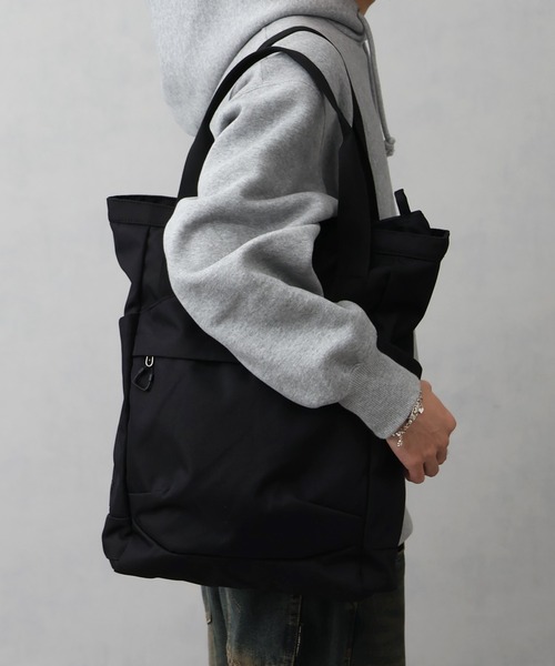 Overland（オーバーランド）の「【OverLand EQUIPMENT/オーバーランドイクイップメント】2WAY BACK PACK / 2ウェイ バック パック（約20L）（バックパック/リュック・メンズ・ブラック・FREE）」の16枚目の写真