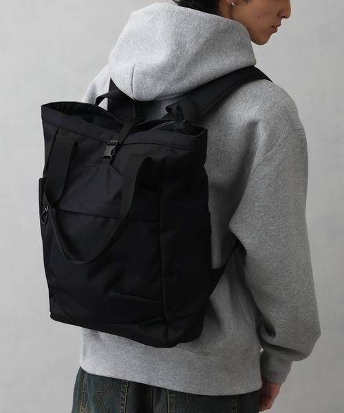Overland（オーバーランド）の「【OverLand EQUIPMENT/オーバーランドイクイップメント】2WAY BACK PACK / 2ウェイ バック パック（約20L）（バックパック/リュック・メンズ・ブラック・FREE）」の15枚目の写真