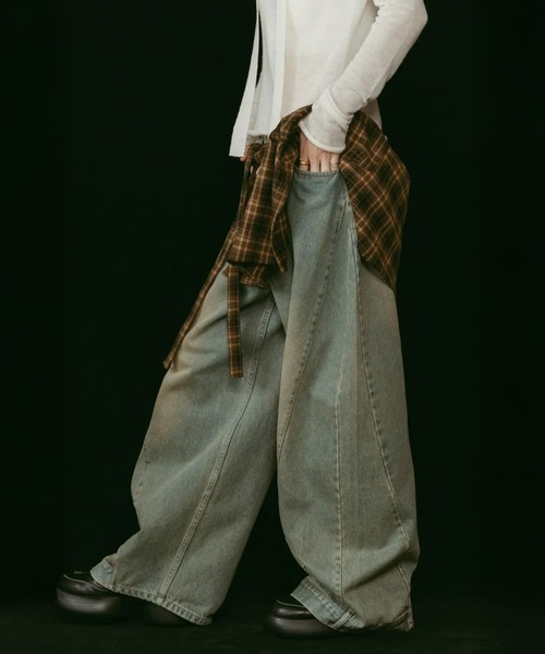shirt wrap denim pants（デニムパンツ）｜Knuth Marf（クヌースマーフ