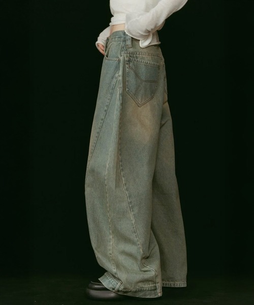 shirt wrap denim pants（デニムパンツ）｜Knuth Marf（クヌースマーフ