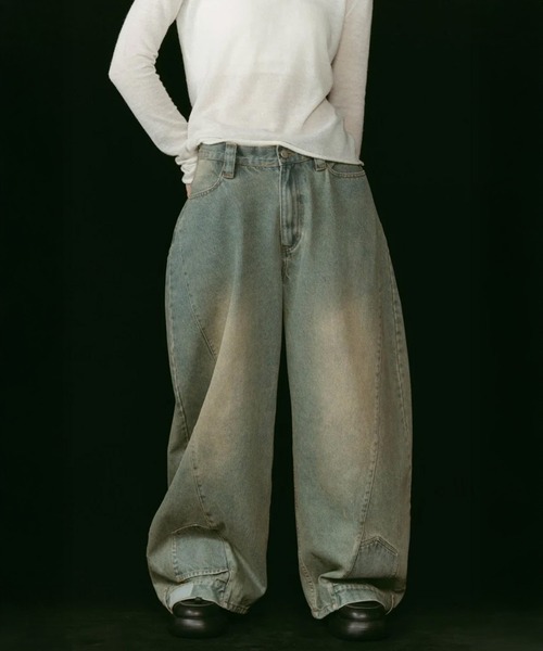 shirt wrap denim pants（デニムパンツ）｜Knuth Marf（クヌースマーフ