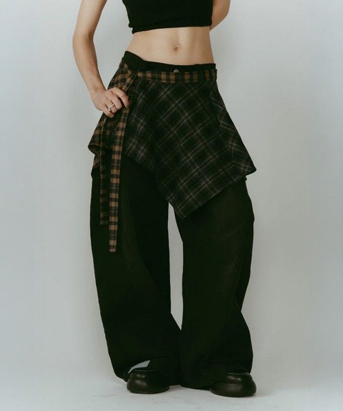 shirt wrap denim pants（デニムパンツ）｜Knuth Marf（クヌースマーフ