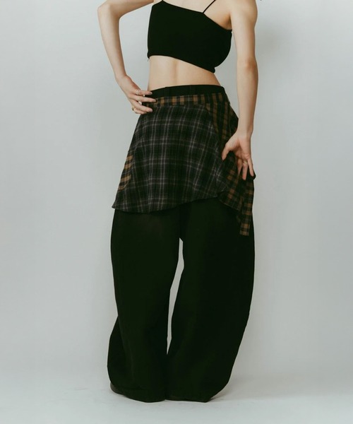 shirt wrap denim pants（デニムパンツ）｜Knuth Marf（クヌースマーフ