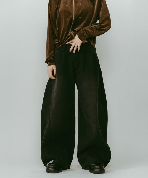 shirt wrap denim pants（デニムパンツ）｜Knuth Marf（クヌースマーフ