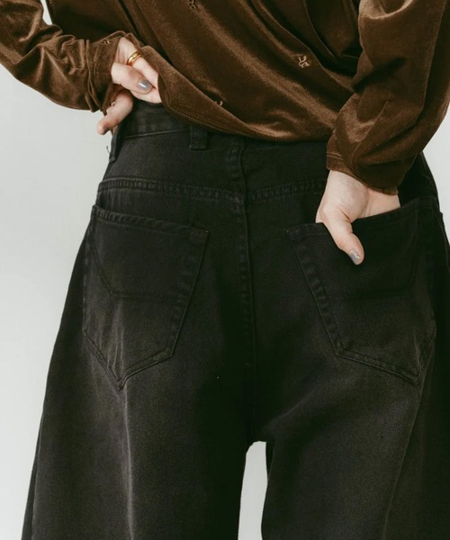 shirt wrap denim pants（デニムパンツ）｜Knuth Marf（クヌースマーフ