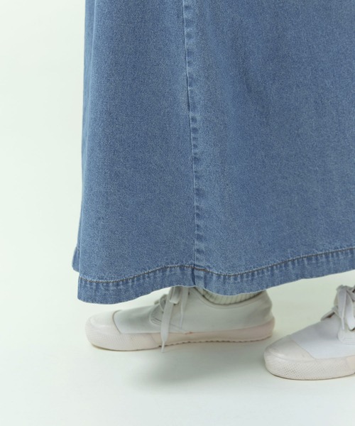 PAR ICI（パーリッシィ）の「ライトオンスデニム 後ろゴムスカート(セットアップ対応)（スカート・レディース・ブルー・FREE）」の19枚目の写真