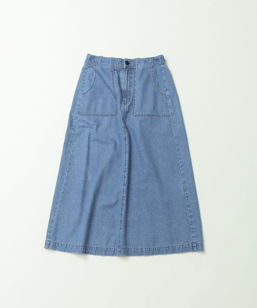 PAR ICI（パーリッシィ）の「ライトオンスデニム 後ろゴムスカート(セットアップ対応)（スカート・レディース・ブルー・FREE）」の15枚目の写真