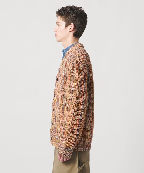 Coohem（コーヘン）の「＜COOHEM＞ BIG LINKS CARDIGAN/カーディガン（カーディガン/ボレロ・メンズ・レッド/ネイビー・M/L）」の8枚目の写真