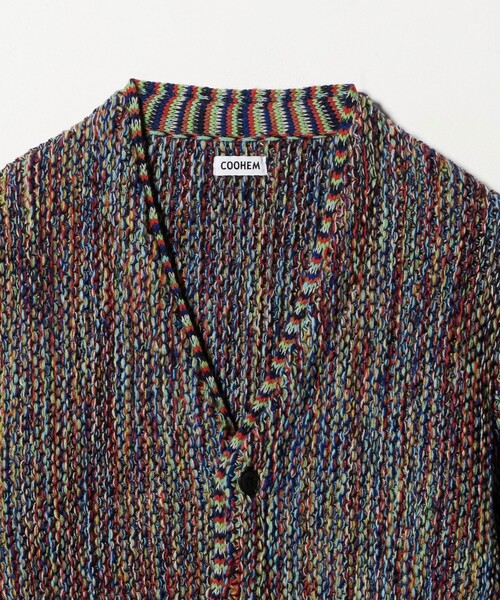Coohem（コーヘン）の「＜COOHEM＞ BIG LINKS CARDIGAN/カーディガン（カーディガン/ボレロ・メンズ・レッド/ネイビー・M/L）」の12枚目の写真