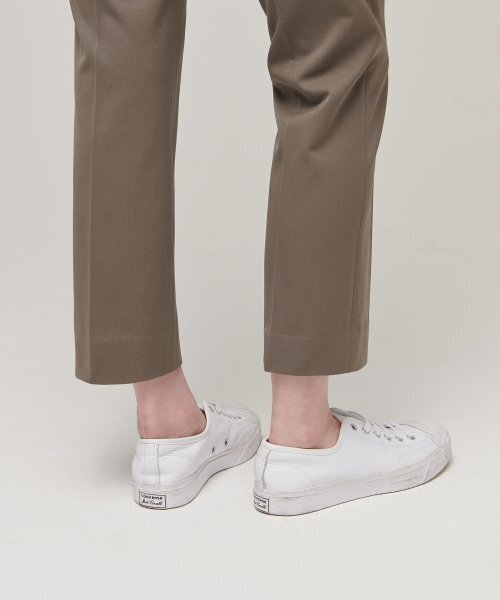 MUSINSA STANDARD WOMAN(ムシンサスタンダードウーマン)の「レディースヘビー級インナーナッピングスリムストレート隠しバンディングスラックス【ダスティベージュ】(スラックス・レディース・その他・34/32/30/31/24/25/26/27/28/29)」の8枚目の写真